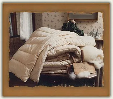 Wool Filled Duvet, King Bed Merino Wool Comforter
