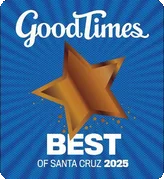 GoodTimes BEST of Santa Cruz Gold Winner 2025