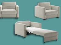 LR43LU - Cot chair sleeper hidden bed