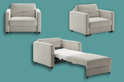 LR43LU - Cot chair sleeper hidden bed