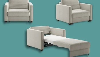 LR43LU - Cot chair sleeper hidden bed