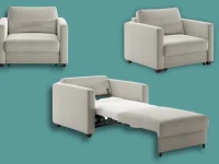 LR43LU - Cot chair sleeper hidden bed