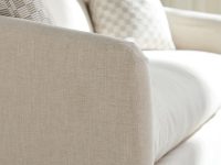 Rowe - Beige Sofa With Patterned Pillows In Home Decor Setting